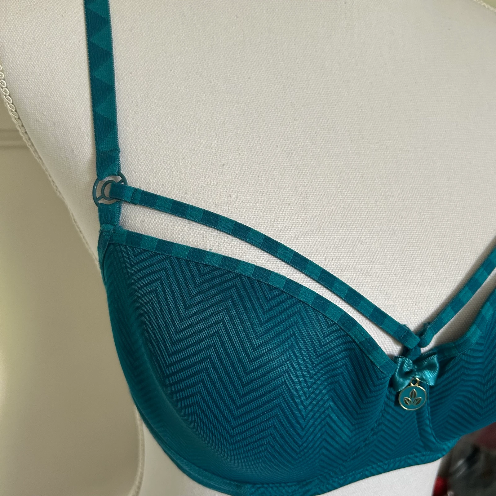 Marlies Dekkers Style Balcony Bra Dark Green / Teal – Size 75C (US 34C) – photo 2